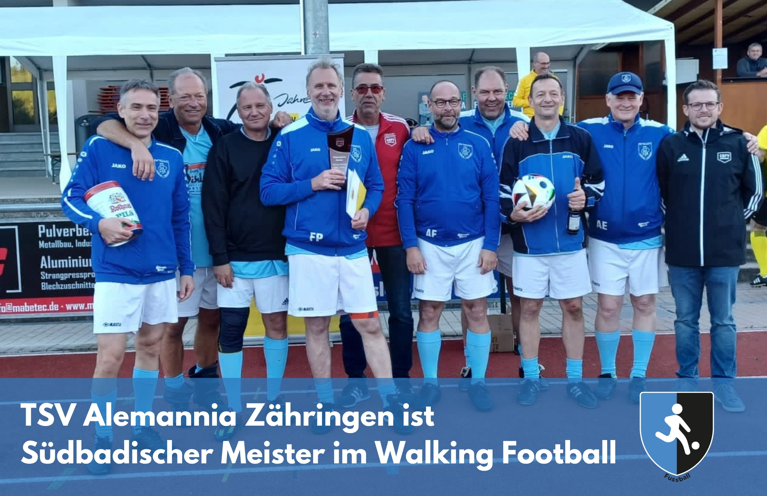 Meister im Gehfußball