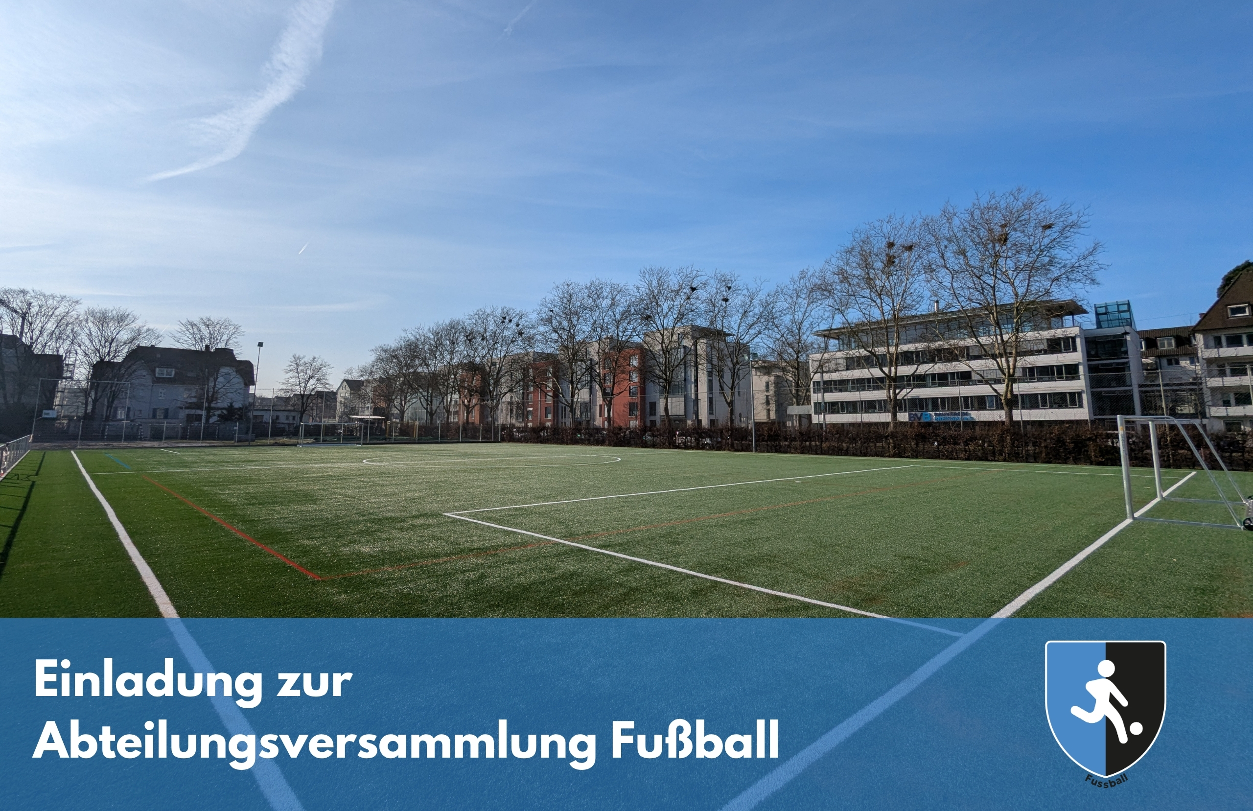 Einladung Abteilungsversammlung Fußball