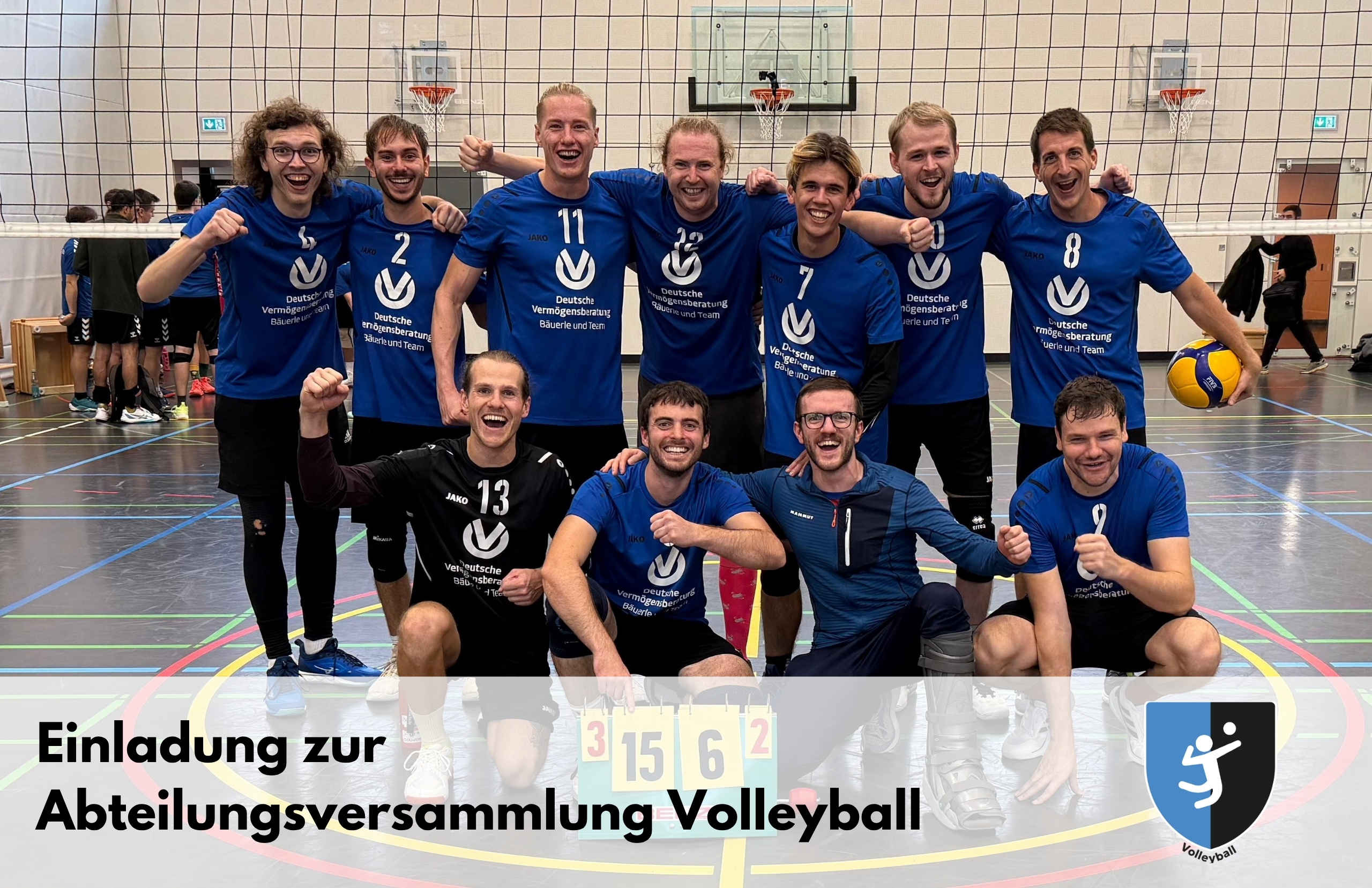 Einladung Abteiluingsversammlung Volleyball